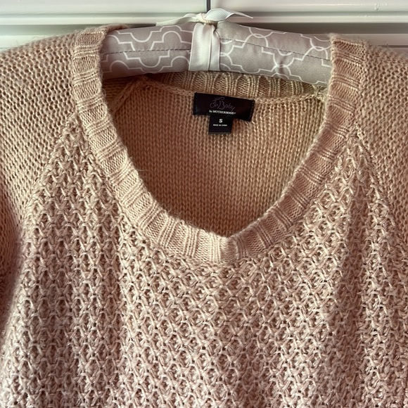 Motherhood Maternity pink sweater, size small - Picture 3 of 8